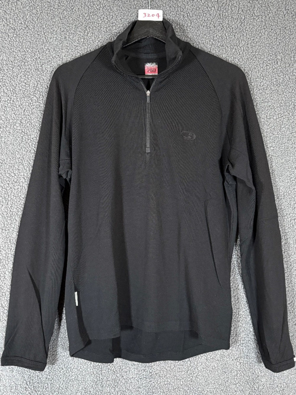 Icebreaker Merino Wool 1/4 Zip Pullover Long Sleeve Sweatshirt - Men's Size M